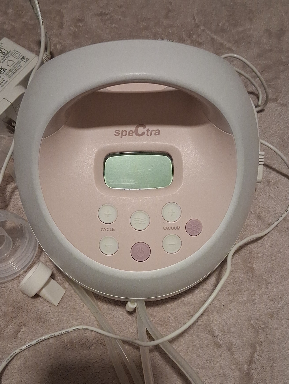 Spectra Electric Breast Pump - Pink/White